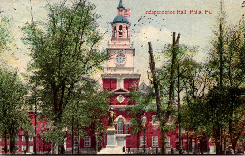 Pennsylvania Philadelphia Independence Hall 1910