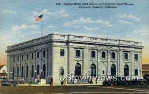 US Post Office, Fed Court House - Colorado Springs , Colorado CO