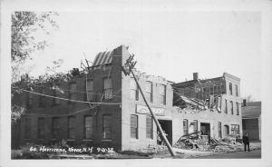 J81/ Keene New Hampshire RPPC Postcard c1930s Hurricane Disaster 195
