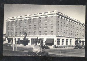 MANDAN NORTH DAKOTA LEWIS AND CLARK HOTEL VINTAGE ADVERTISING POSTCARD ND
