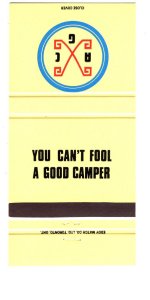 ACG, You Can't Fool a Good Camper, Matchbook Cover