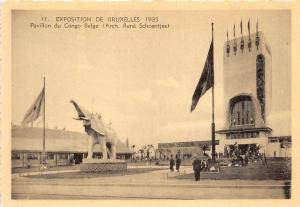 BF35392 pavillon du congo belgium exposition bruxelles belgium  front/back scan