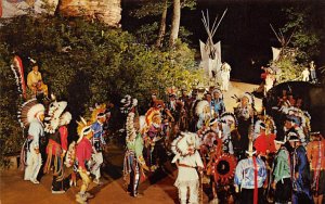War Dance Of The Winnebago Stand Rock Indian Ceremmonial Wisconsin Dells, Wis...