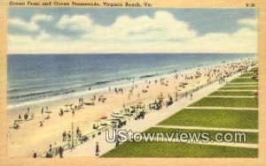 Ocean Front And Promenade - Virginia Beachs, Virginia