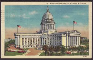 State Capitol,Madison,WI Postcard