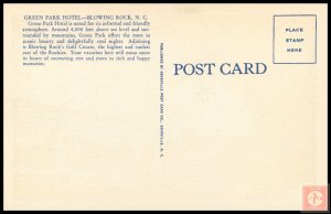 Green Park Hotel, Blowing Rock, N.C.