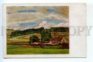 520791 RUDOLF BEM South Bohemian House Czechoslovakia Vintage postcard