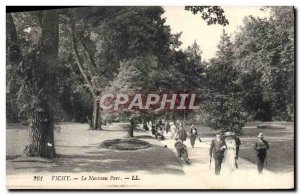 Old Postcard Vichy New Park