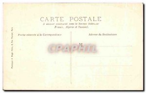 Old Postcard Chateau De Rambouillet Cabinet Work Salon Du President Of King C...