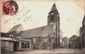 France Suresnes L'Eglise Vintage Postcard C078