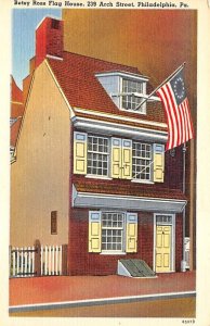 Betsy Ross Flag House Philadelphia, Pennsylvania PA Postcard