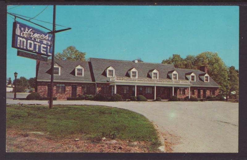 Hines Motel,Frankfort,KY Postcard BIN