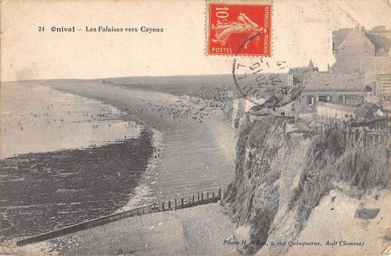 BR73027 onival les falaises vers cayeux   france