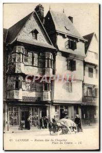 Old Postcard Lannion House known Hatter (animated)