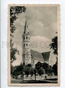 3036652 LITHUANIA SIAULIAU Church view Vintage PC