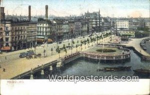 Jungfernstieg Hamburg Germany 1906 