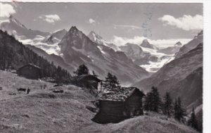 Switzerland Saint-Luc Aplage des Moyes 1968 Real Photo