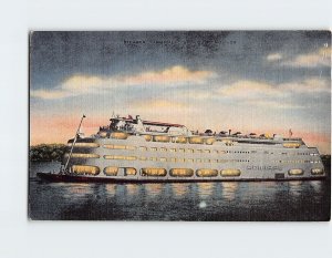 Postcard Steamer Admiral St. Louis Missouri USA