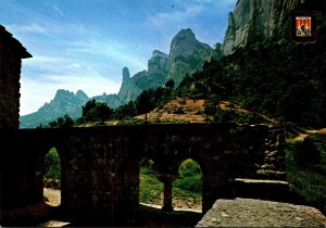 Spain Montserrat Monastery Santa Cecilia