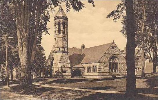 New Hampshire Hanover Rollins Chapel Dartmouth College Albertype