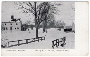 Haverhill, Mass, Snowbound Whittiers