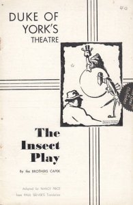 The Insect Play Moths Fantasy Ants Duke Of Yorks Old Theatre Programme