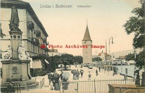 Germany, Lindau, Lake Bodensee, Hafenplatz, Wilber Hoffmann No 6957