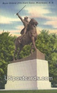 Major General John Stark Statue in Manchester, New Hampshire