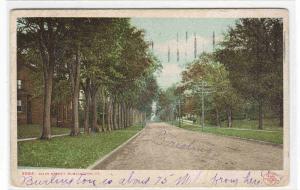 Main Street Burlington Vermont 1906 postcard
