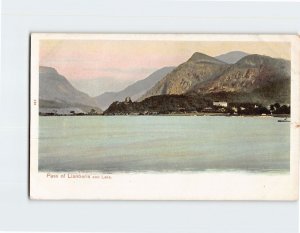 Postcard Pass of Llanberis and Lake Wales