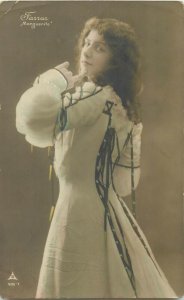 Actress Farrar  Marguerite  fancy dress early postcard 1907