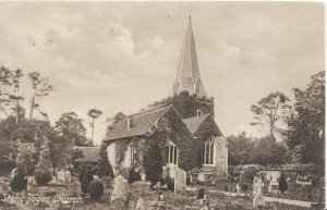 Buckinghamshire Postcard - Stoke Poges Church - Buckingham - Ref ZZ3885