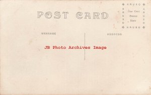 Unknown Location, RPPC, Farmers with Horses & Wagon of Hay