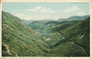 c.1907-15 Crawford Notch Mt. Willard White Mountains N.H. Postcard 2T6-386