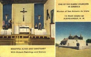 Mission of San Antonio de Isleta in Albuquerque, New Mexico