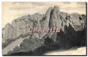 Old Postcard French Riviera Massif Pesterel Vallon Malinfernel