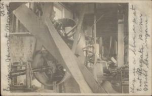 East Ryegate, VT - Paper Mill Interior -  c1910 RPPC