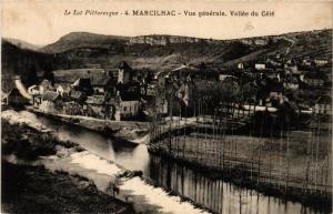 CPA MARCILHAC Vue générale Vallée du Célé (686448)