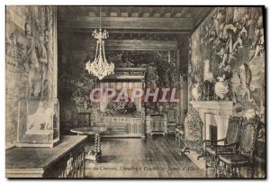 Old Postcard Pau Interior Du Chateau A Sunset Room De Jeanne D & # 39Albert