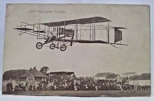 1913 Elmwood Station RI Captain Baldwin early flight over crowd posted Jul 21