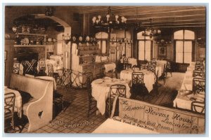 1935 Famous Stevens House Restaurant Dining Lancaster Pennsylvania PA Postcard 