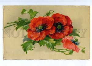 187643 Red POPPY by KLEIN Vintage GOM #62095 colorful PC