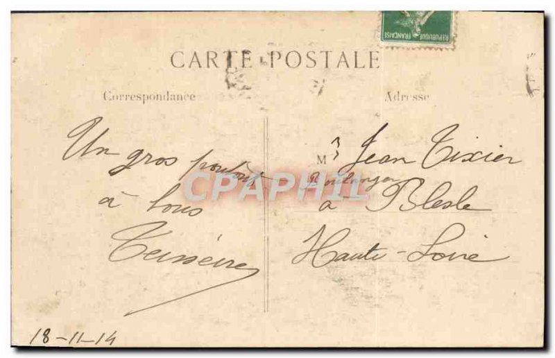 Old Postcard Paris Chapel of the Invalides 7 flags captured in the & # 39enne...