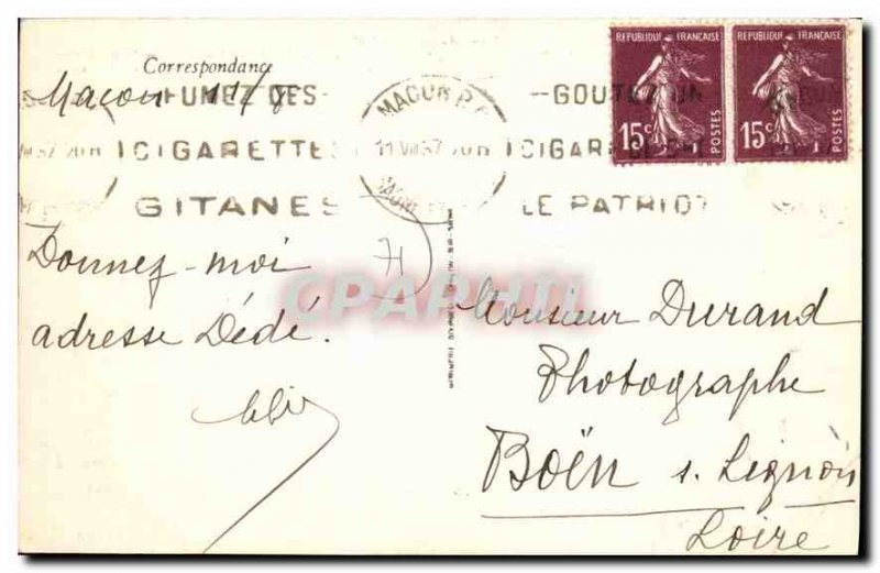 Old Postcard Chateau de Cormatin