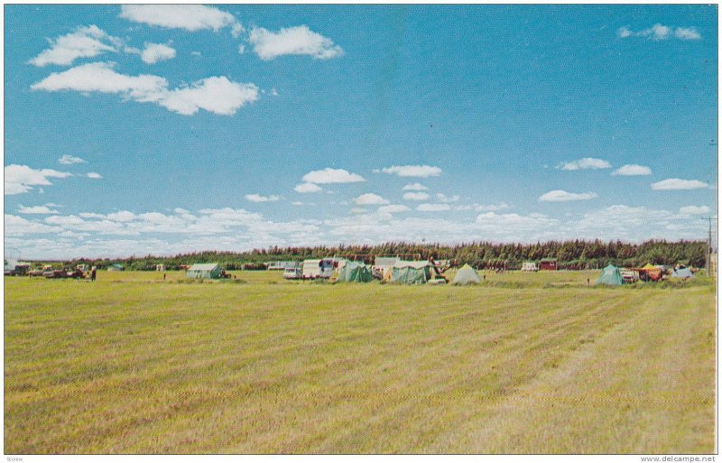 Camping Grounds, Parlee Beach Provincial Park, New Brunswick, Canada, 1940-1960s