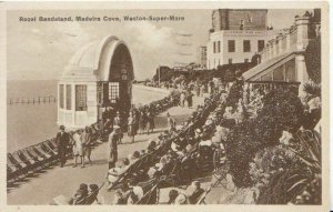 Somerset Postcard - Rozel Bandstand, Madeira Cove, Weston-Super-Mare - Ref 2879A