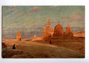 213881 EGYPT CAIRO Tombs of Califs Vintage postcard