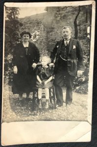 Postcard (RPPC) Used “Family” Germany Bayern RPPC PM/1926