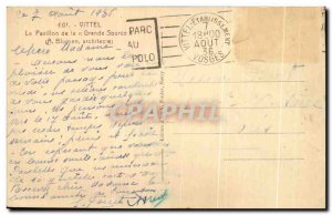 Old Postcard Vittel The flag of Great source