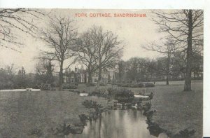 Norfolk Postcard - York Cottage - Sandringham - Ref 1876A